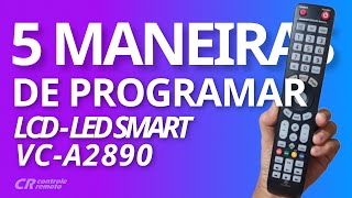 5 Maneiras De Configurar O Controle Remoto Universal Smart Vc A2890 Na Sua Tv Smart