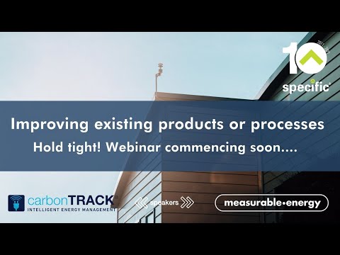 Helping businesses improve an existing product or process w/ measurable.energy & carbonTRACK