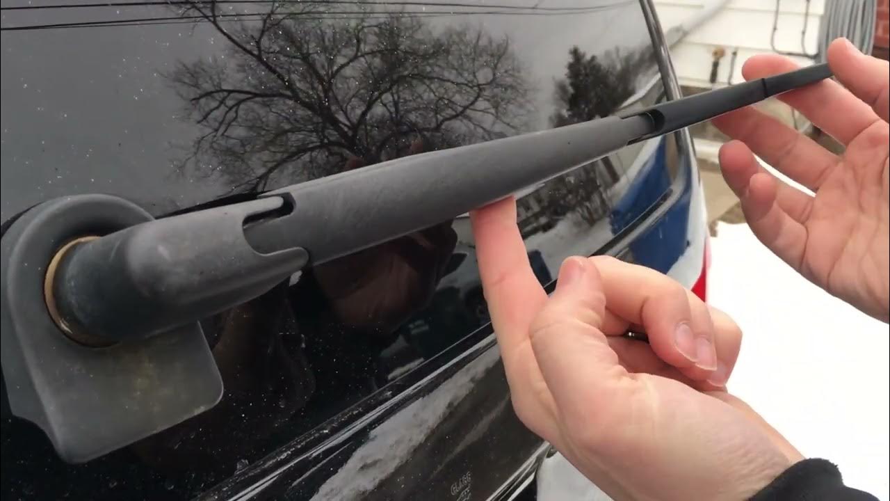 How To Install A Rear Wiper Blade On A Ford Escape YouTube