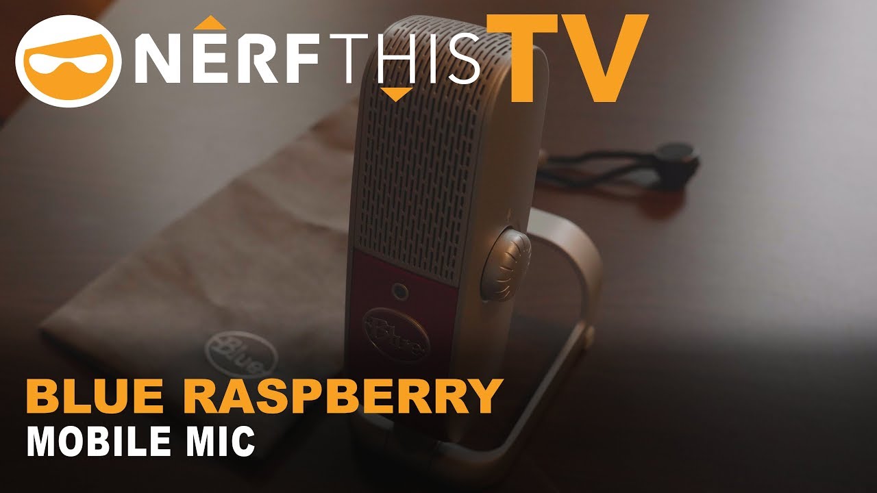 ♠ BLUE RASPBERRY MOBILE MIC | QUICK LOOK AND SOUND TEST | 4K