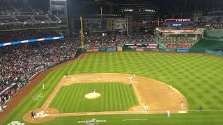 The Washington Nationals boo Bryce Harper