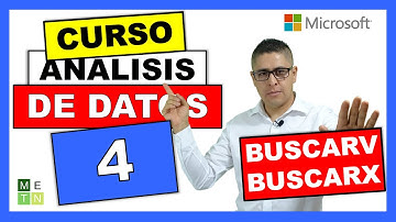 4.- OPTMIZAR EL USO DE LA FUNCIÓN BUSCARV Y BUSCARX | CURSO DE GESTIÓN DE ANÁLISIS DE DATOS EN EXCEL