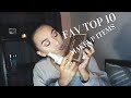 MY TOP 10 FAVOURITE MAKE UP ITEMS