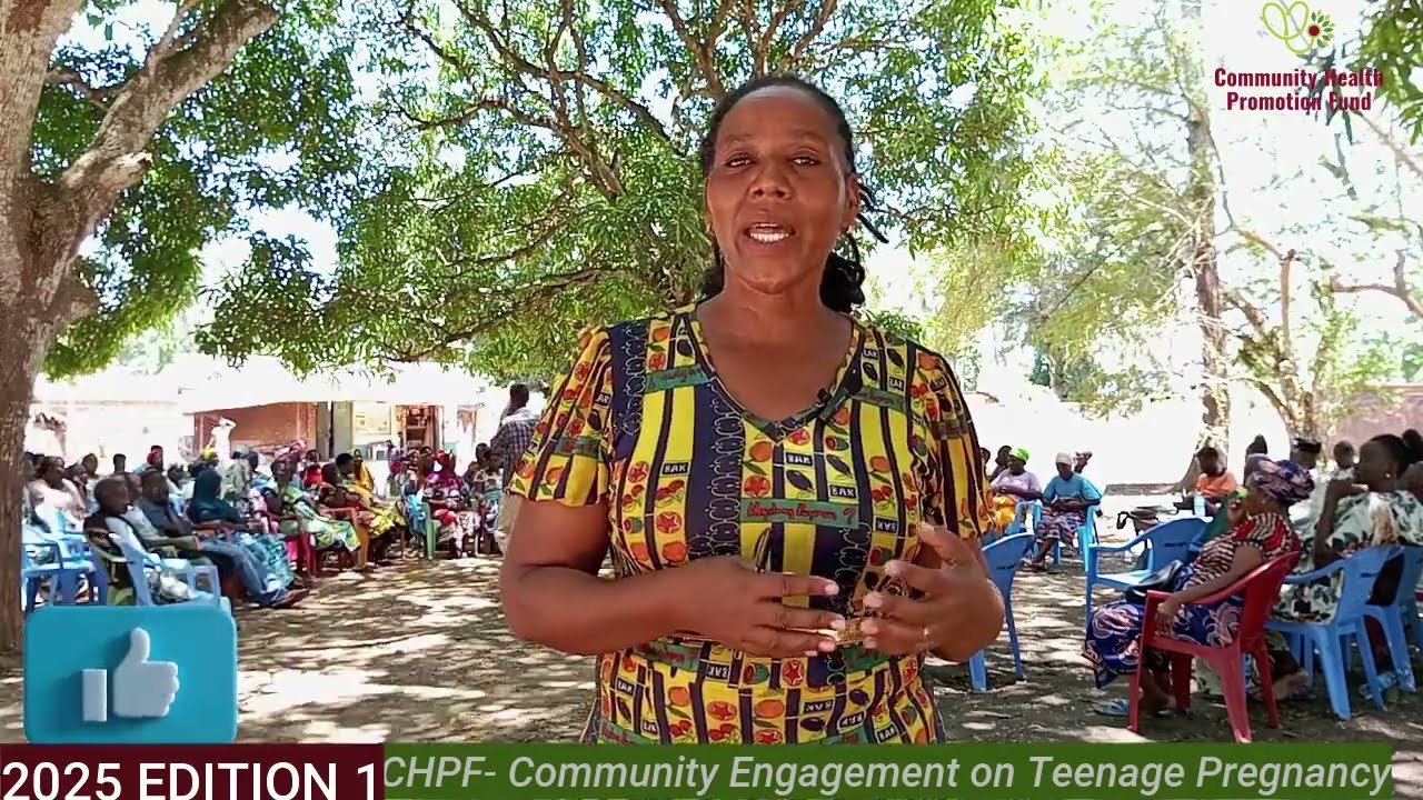 CHPF COMMUNITY ENGAGEMENT ON TEENAGE PREGNANCY