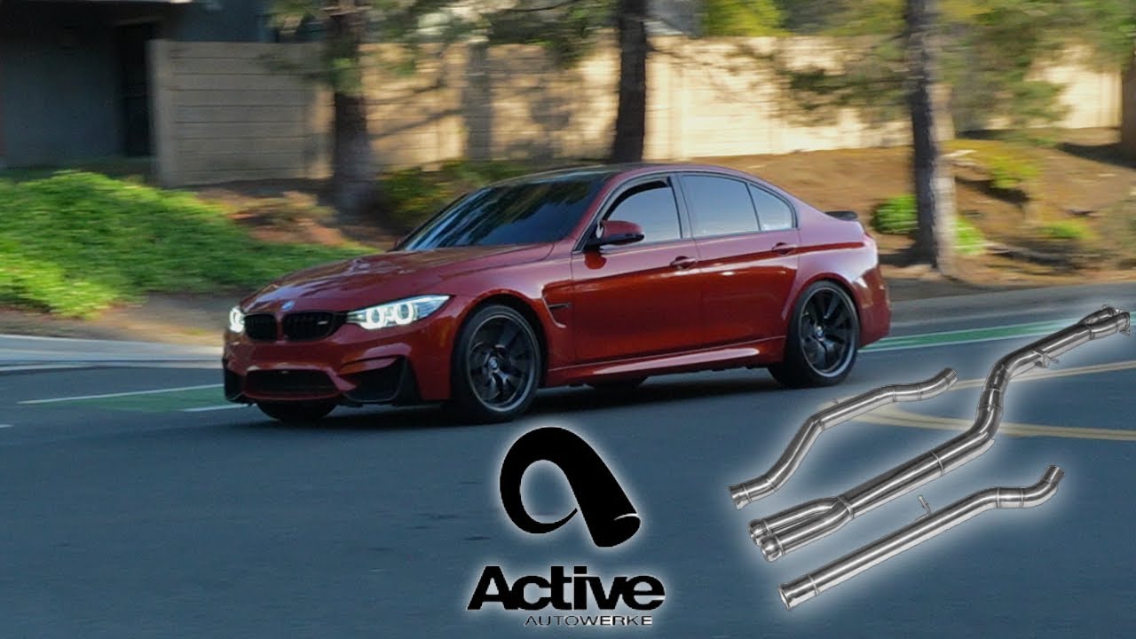Active Autowerke Single Midpipe Install! F80 M3