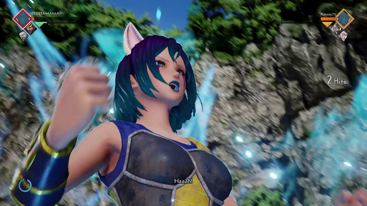 JUMP FORCE: Player match (game play)
