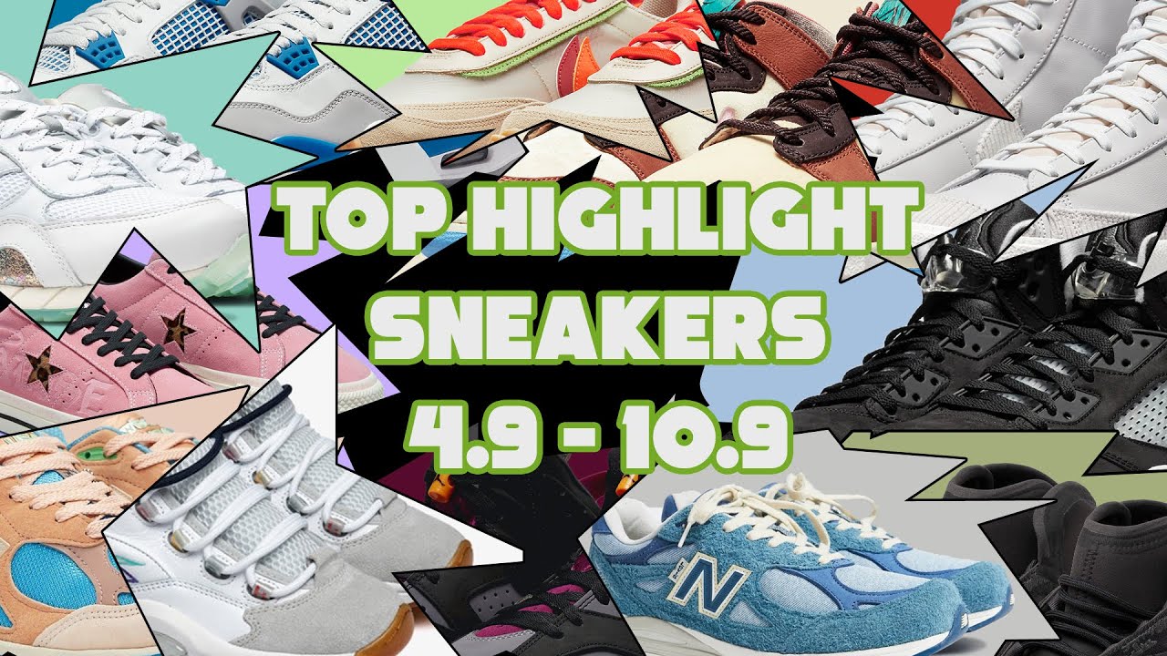Top 12 đôi Sneakers nổi bật trong tuần 4.9 đến 10.9 | NWGD