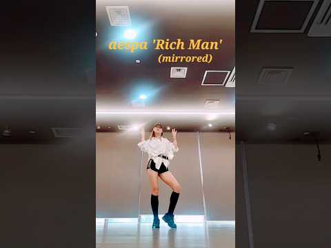 aespa 'Rich Man' mirror mode #에스파 #리치맨 #aespa #richman #kpop #dance #challenge #cover