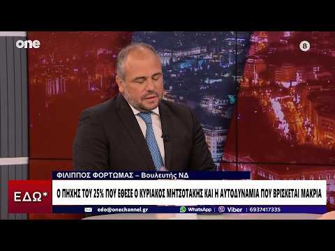 Φόρτωμας (ΝΔ): Ο Τσίπρας είναι σε βέρτιγκο – Νομίζει ότι ο κόσμος δεν θυμάται