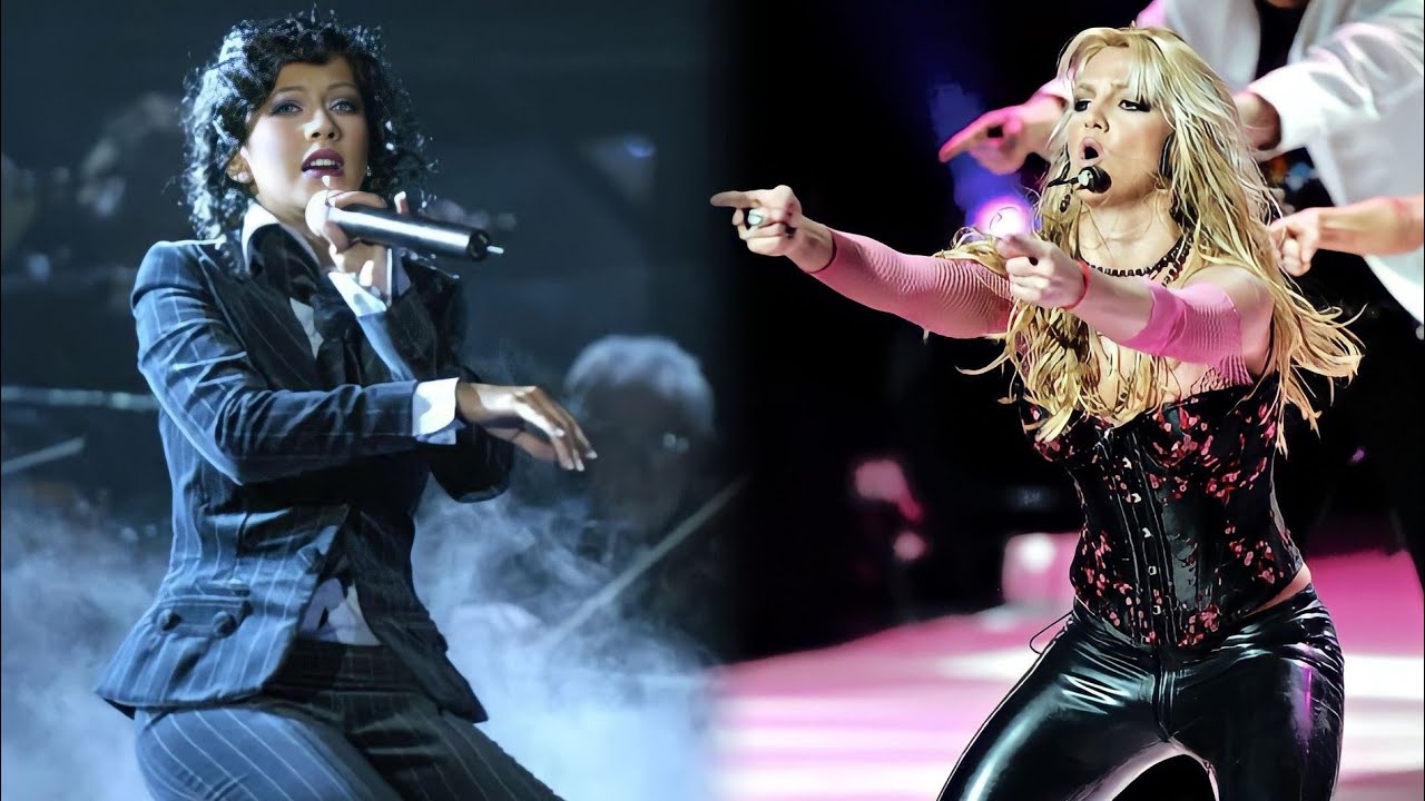 Britney vs Christina (NRJ Awards 2004 : Grammy Awards 2004)