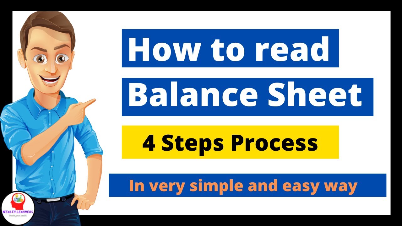 How to read balance sheet very fast | How to analyze Balance sheet | 4 ...