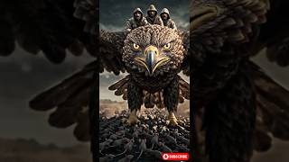 Mouse Army Attack 🐭⚔️ | Giant Eagle Saves the Entire Village 🦅#shorts #mouse #eagle #viral