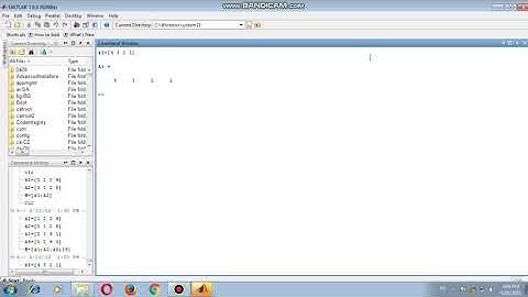 PERKALIAN MATRIKS ORDO 4x4 2x4 MENGGUNAKAN APLIKASI MATHLAB
