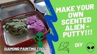 EASY TUTORIAL - Alien putty DIY - Homemade Diamond painting tool