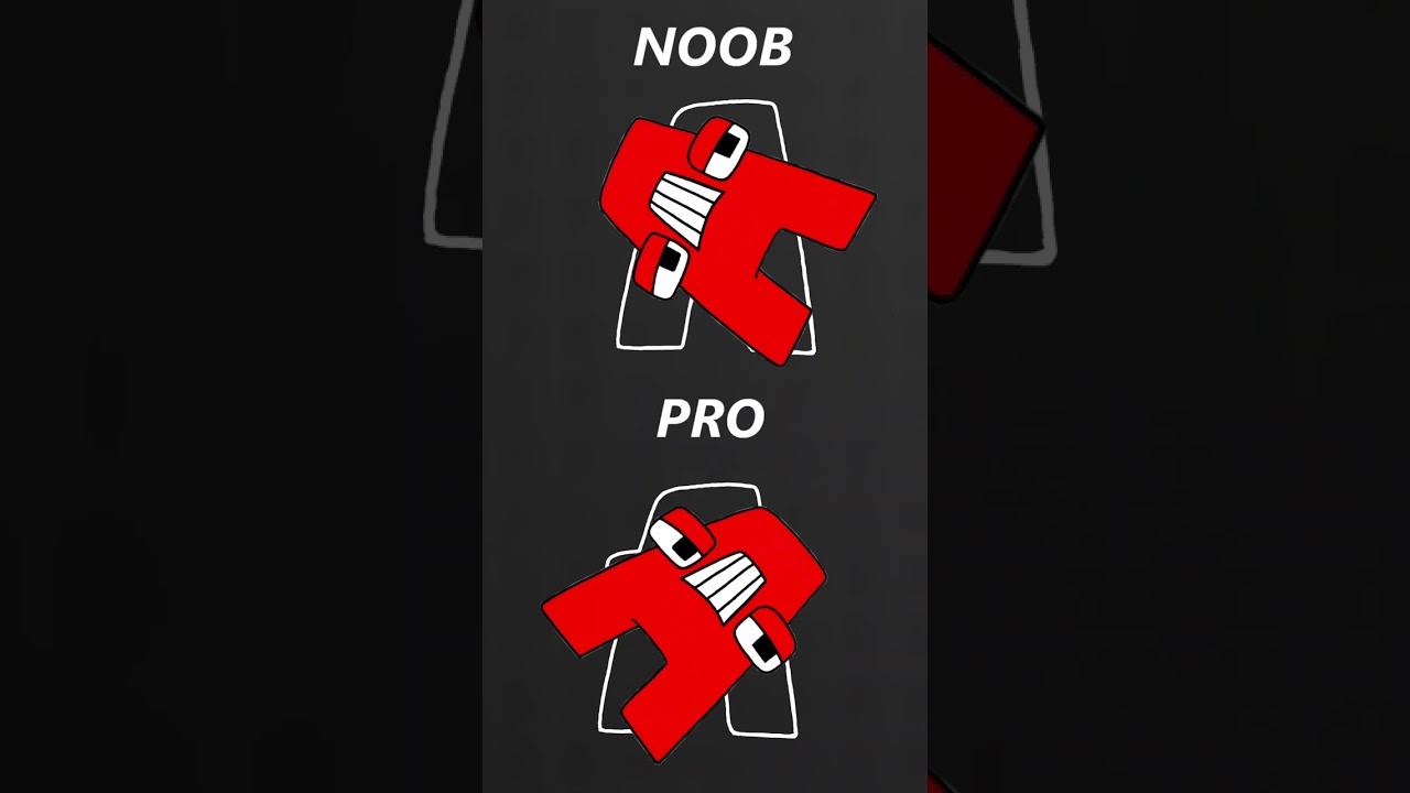 NOOB vs PRO🤩When you pause A at the right time...Alphabet Lore TAP TAP TAP CHALLENGE 