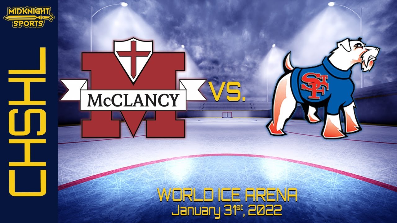 St. Francis Prep at MSGR McClancy Crusaders  ||  World Ice Arena  || 1/31/22