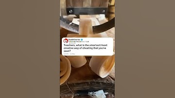 Teachers, what is the smartest/most creative way of cheating that you