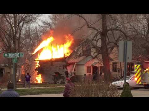Ogden house fire, post explosion