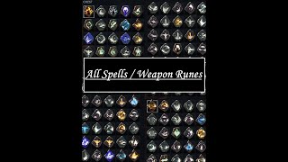 No Rest For The Wicked - All Spells / Weapon Runes - In-Game Showcase screenshot 5