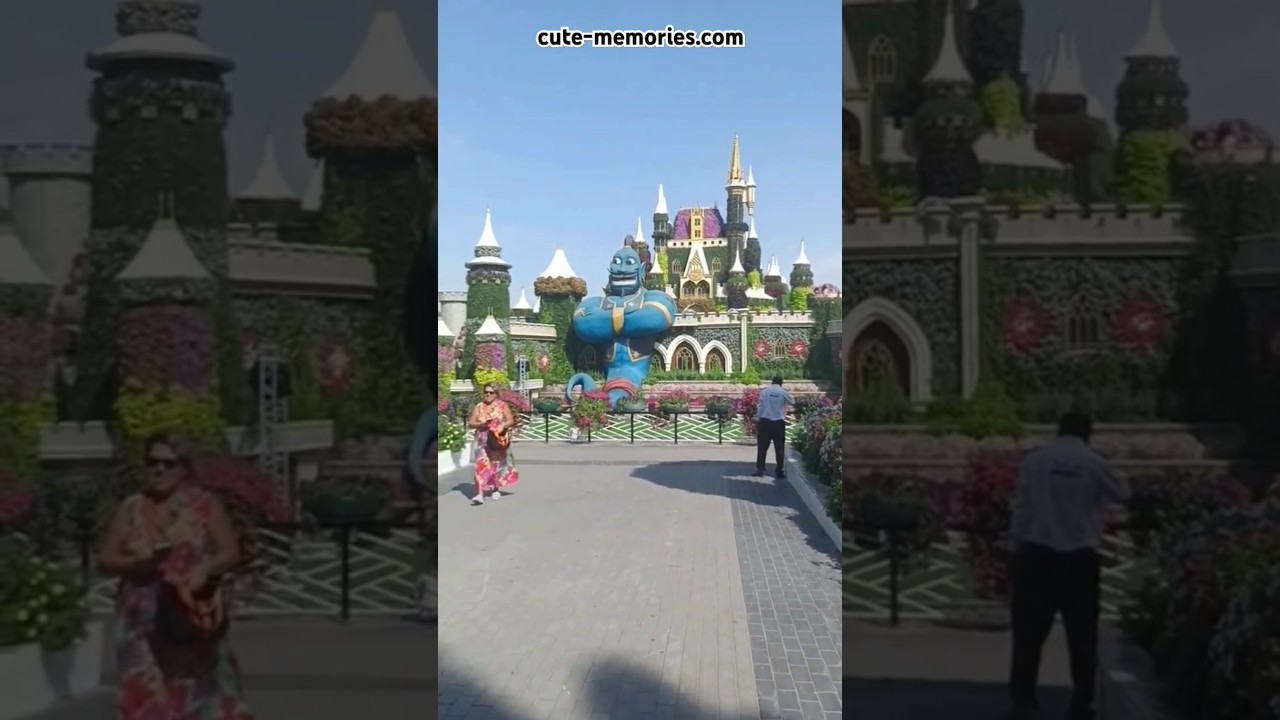 Aladdin ka Jin 💩 | Hearts 💘 | Miracle Garden Dubai #dubaimiraclegarden #miraclegardendubai #alladin