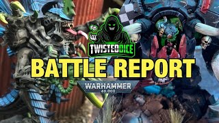 Tyranids vs Orks Warhammer 40K 9th Edition Battle Report