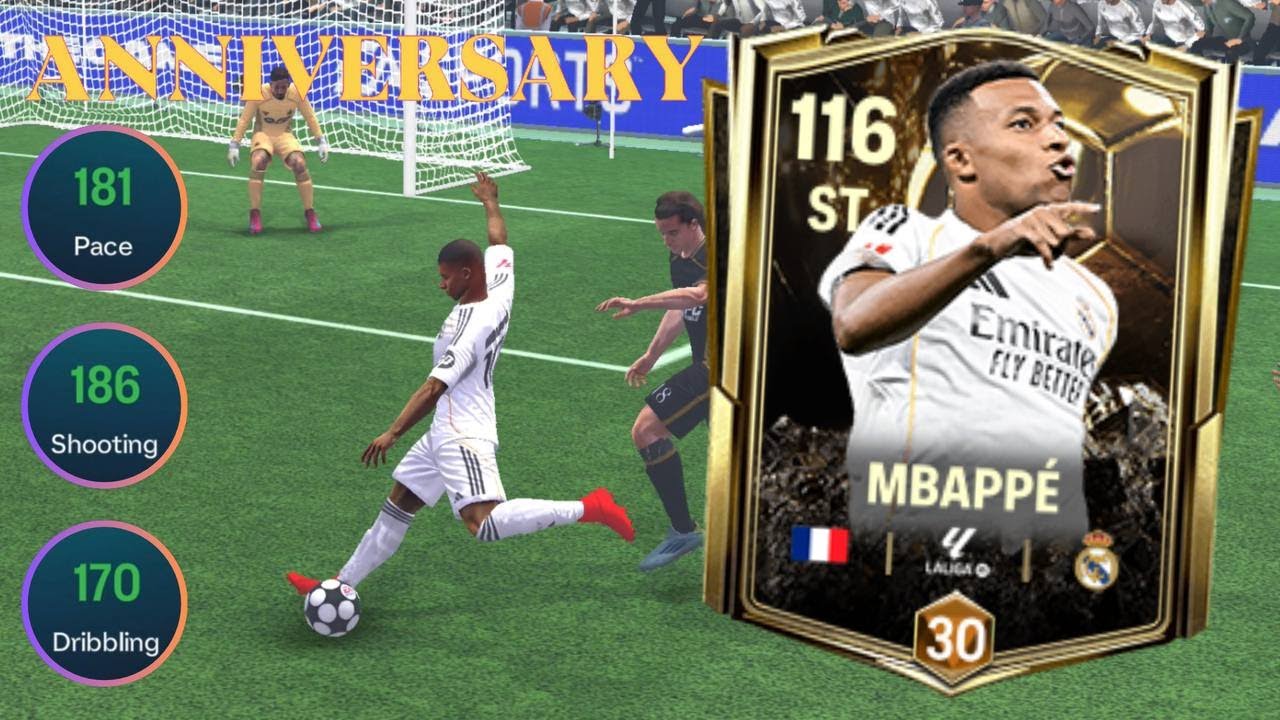 111 Kylian MBAPPÉ ST – Когда скорость встречается с полным контролем в Fc Mobile!