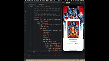 Flutter UI | Carousel Card Movies List - Day 52