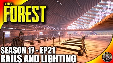 The Forest Gameplay - EP21 - Skull Lighting And Rails - Let