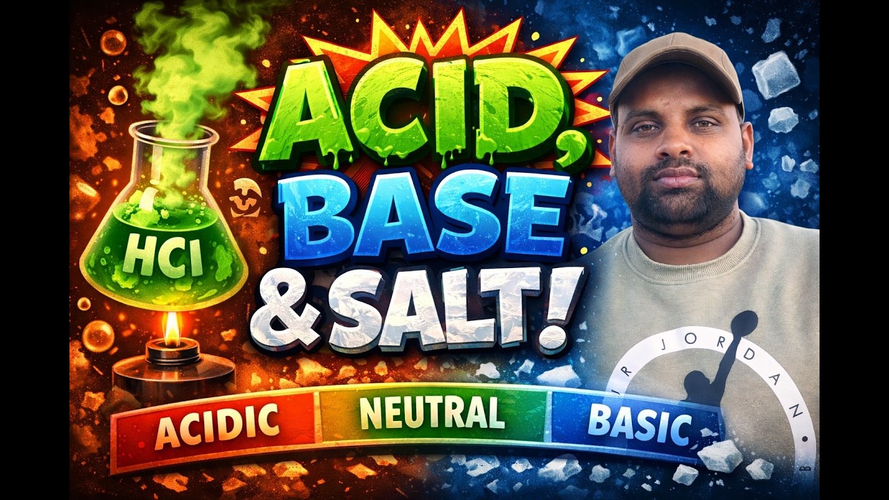 Acid, Base and Salt in One Shot 🔥 | Chemistry Full RevisionAcid Base and Salt Explained Simply |