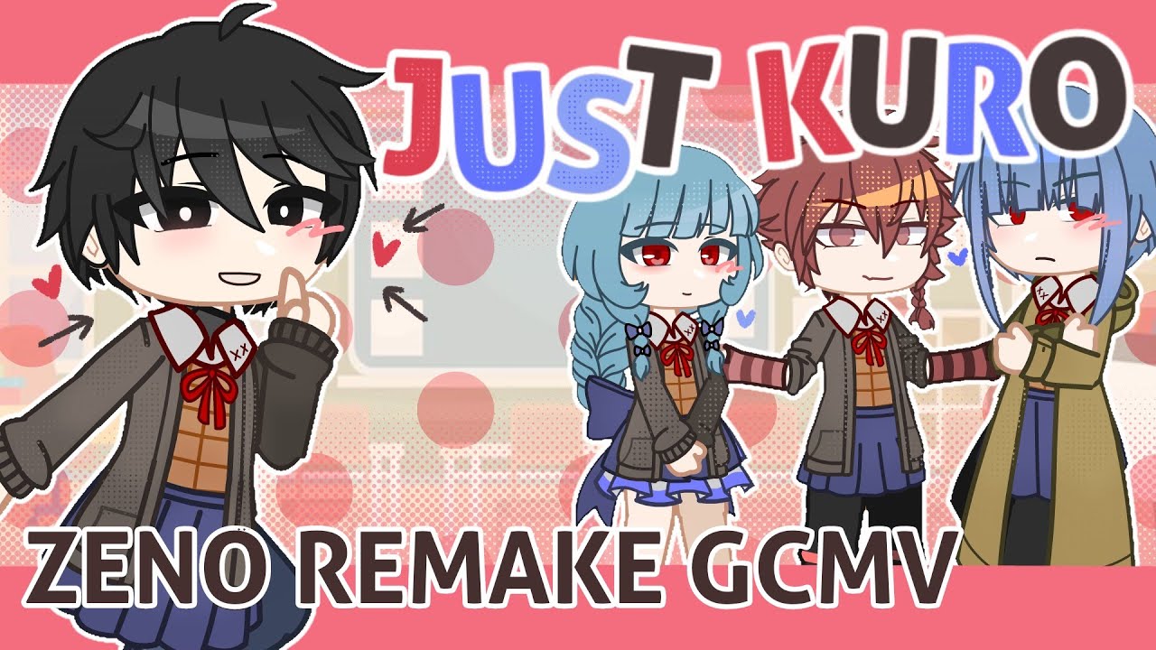 Just Monika (Kuro) | DDLC x ZENO remake GCMV - YouTube