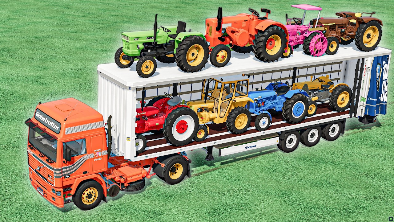 Mini Tractors VS Ramp - Can This Mini Tractors Make The Jump ? Farming Simulator 22