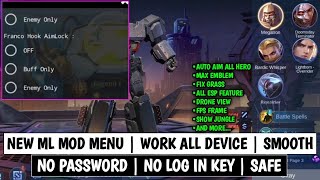 Cheat Ml Mod Menu 2026 - Safe Main Map Hack Unlock Skins Auto Aim Drone Anti Ban No Key