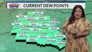 Wake-Up Weather allergies and dewpoints on the rise