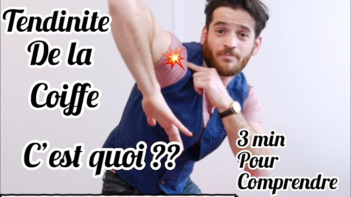 Comprendre en 3 minutes : La tendinite de la coiffe des rotateurs