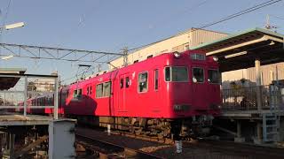 名鉄2019三河線重原駅発車シーン２