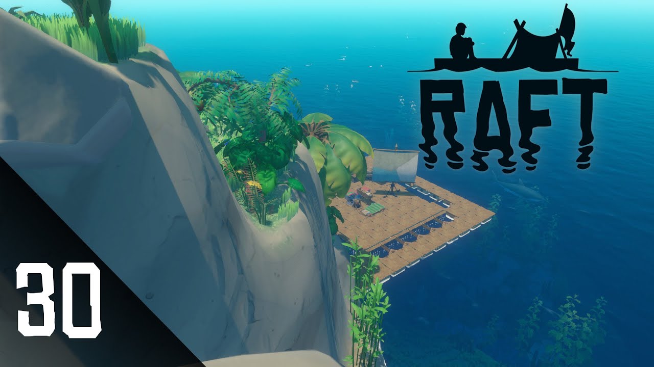 Raft: Treasure Hunt Episode 30 - Desert island or Deserted island - YouTube