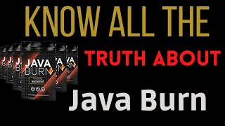 JAVA BURN REVIEW ⚠️ THE TRUTH TOLD AND REVEALED - Java Burn Coffee - Java Burn - Java Burn Reviews