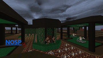 [Commentated] Doom II: nosp3 - Map 11 (Furious Garden) UV-Max in 6:34