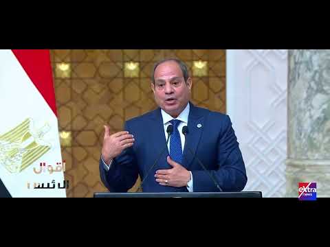 أقوال الرئيس الرئيس السيسي نسعى دائما للسلام ونبذل جهد كبير لإيقاف الحرب على غزة