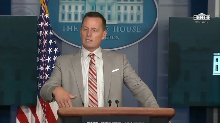 Ambassador Richard Grenell slams journalists askin...
