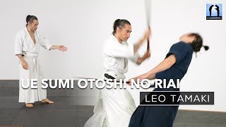 Ue Sumi Otoshi No Riai (Kenjutsu) - Léo Tamaki - YouTube