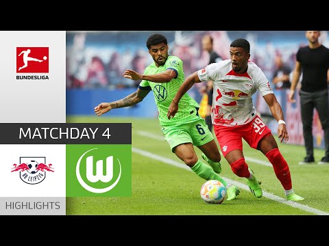 RB Leipzig Wolfsburg Goals And Highlights