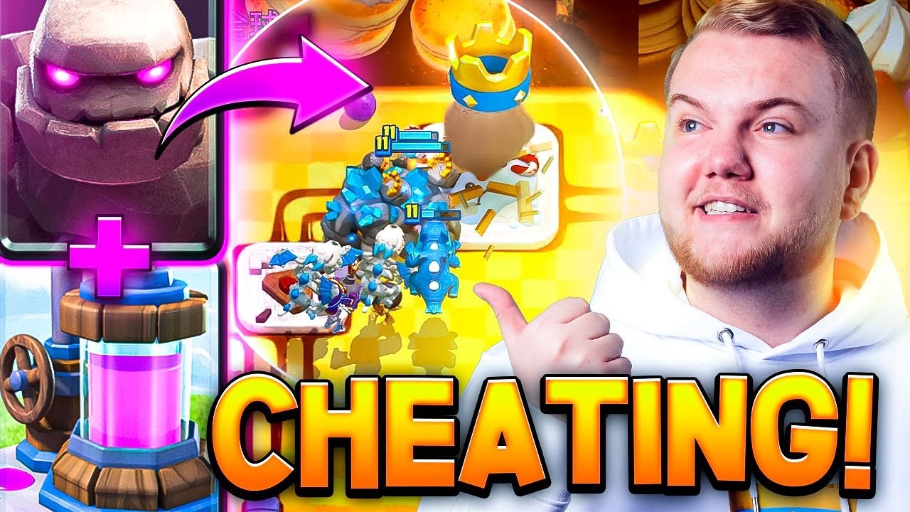 THIS GOLEM DECK FEELS LIKE CHEATING! Clash Royale YouTube