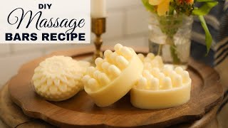 DIY Massage Bars Recipe