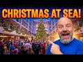 Christmas on Wonder of the Seas 🎄 | Royal Caribbean Tree Lighting &amp; Holiday Decorations