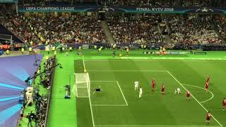 Реал-Ливерпуль 2:1.Заснял в живую гол Бейла через-себя и реакцию болельщиков!Goal of Bale!!!!!!