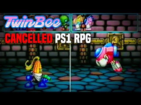 Footage of Cancelled PS1 RPG Twinbee Miracle: The Mysterious Bell Continent 1080p 60fps