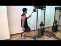 Torque fitness f1 functional trainer arm training exercises