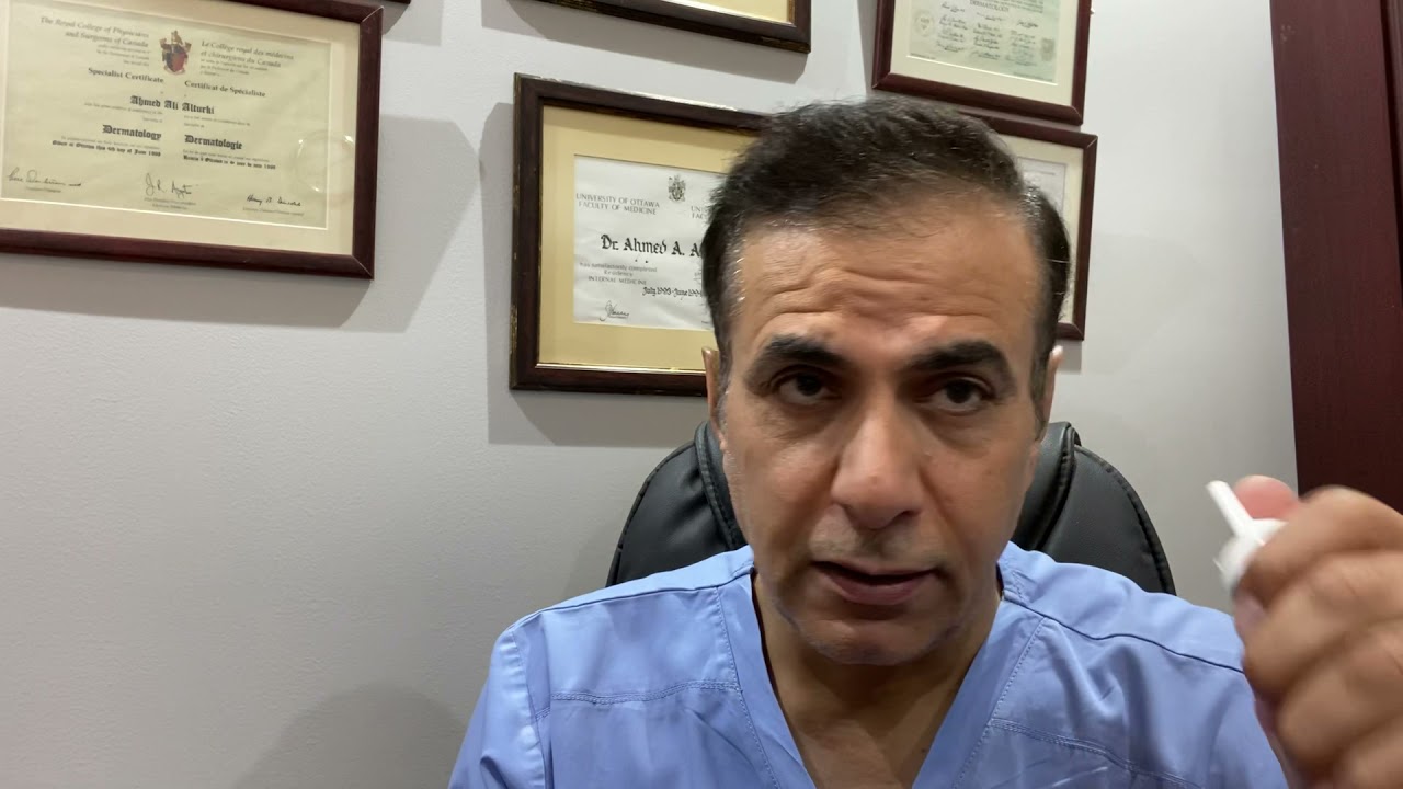 إستخدام  رغوة الروجين او روجين فوم Rogain Foam