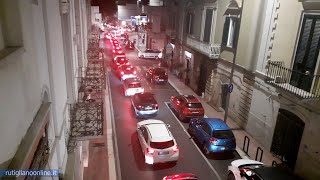 Rutigliano, Paggio A Livello Chiuso Traffico In Tilt